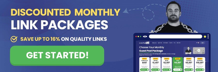 Discounted Monthly Link Building Packages - LinksThatRank