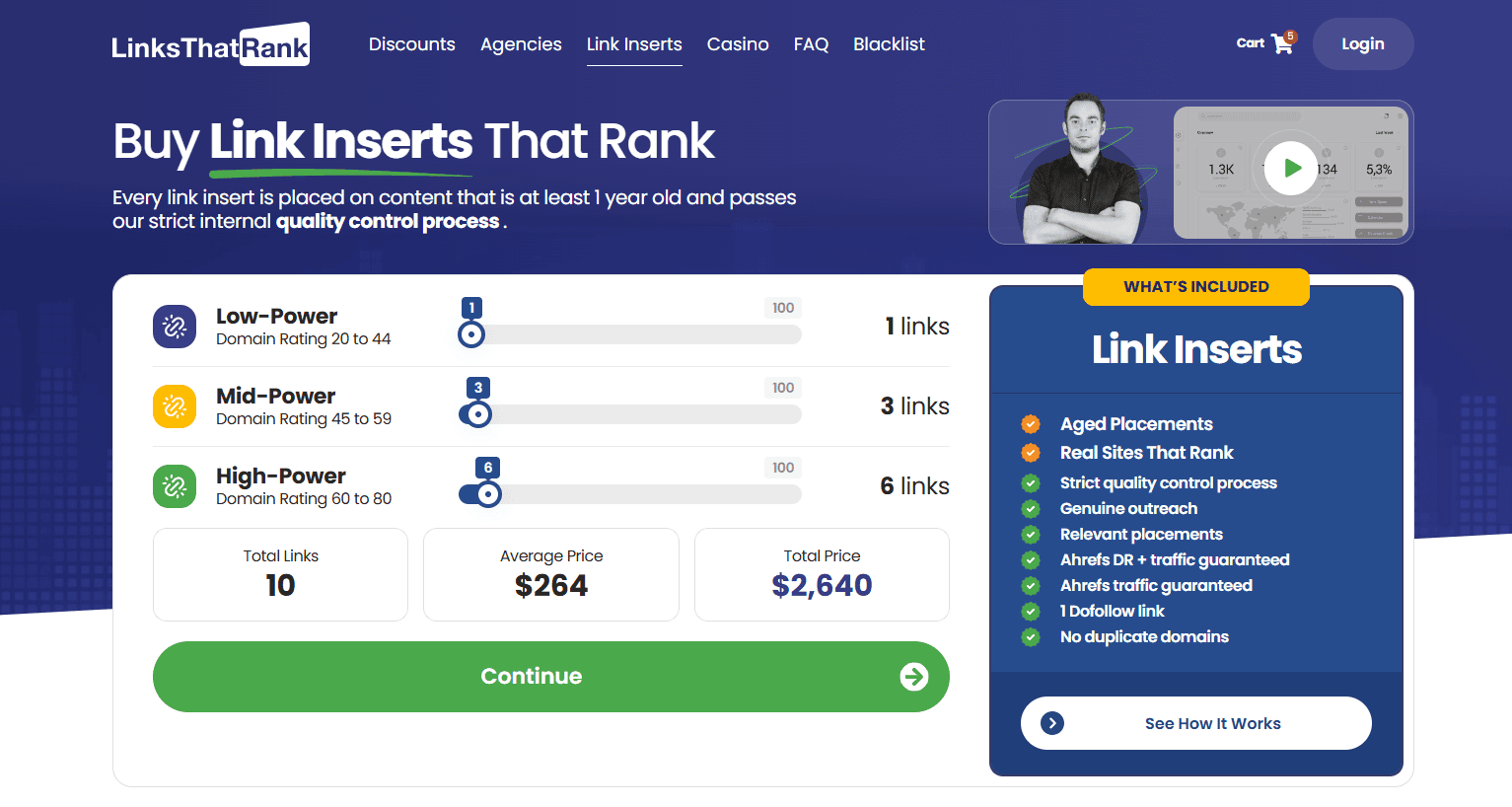 LinksThatRank Link Inserts Service