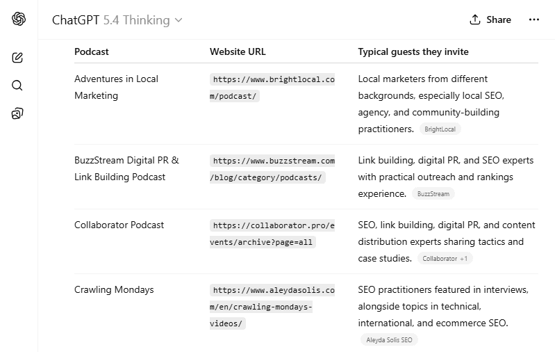 Ahrefs Backlinks report with filters applied showing dofollow in-content links