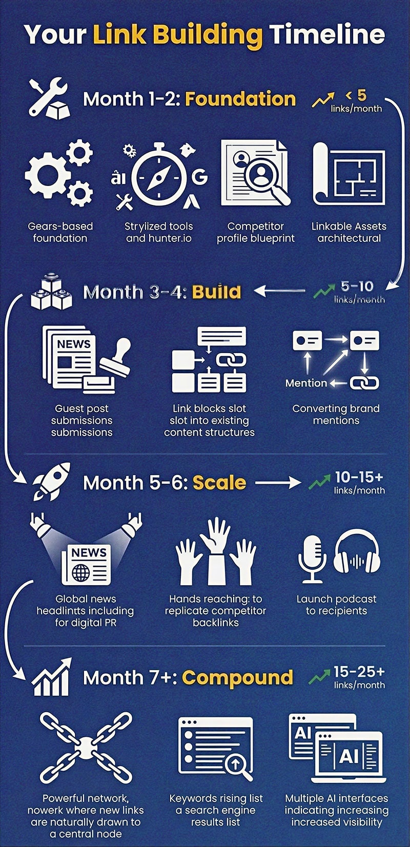 The Backlink Building Timeline
