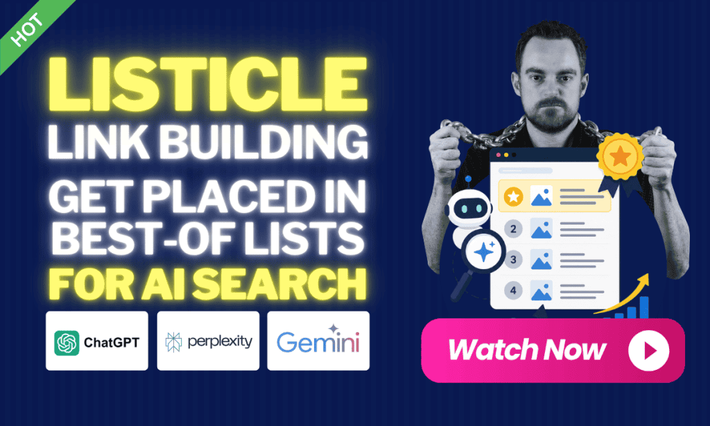 Listicle Link Building: How To Get Placed In Best-Of Lists For AI Search